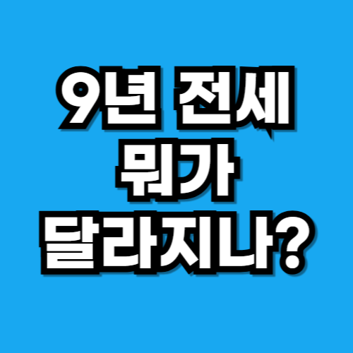 9년 전세법