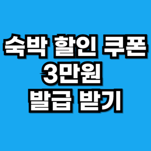 2025 겨울 호텔 숙박 할인 쿠폰 3만원 발급