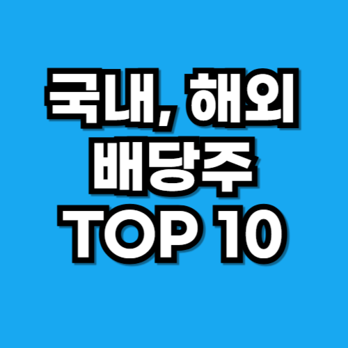 2025년 11월 배당주 TOP 10