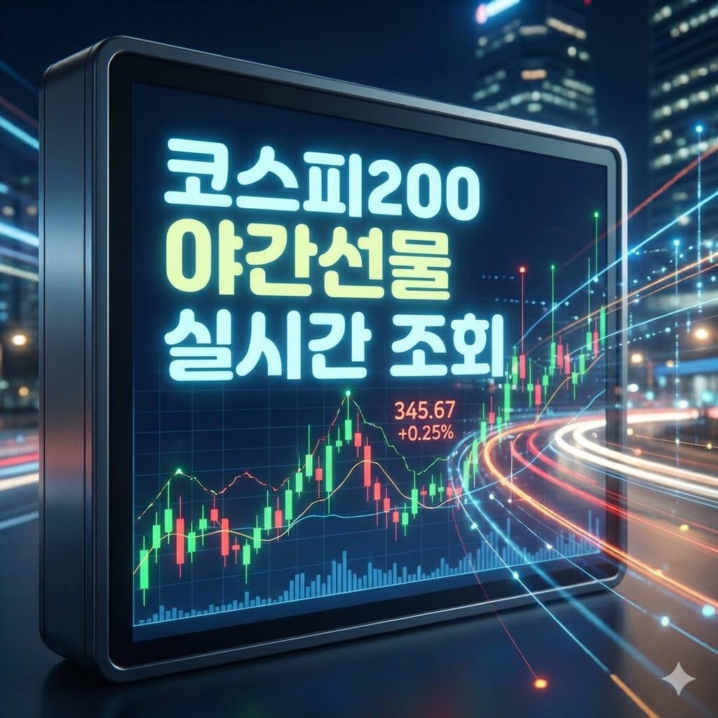 코스피200 야간 선물 조회