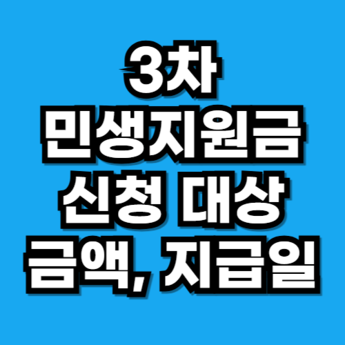 3차 민생지원금